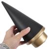 DECHOUS Modern Ceramic Christmas Tree Black Xmas Tree Decoration for Tabletop Counter Top Centerpiece Mantel Shelf Home Decor Accent view 2
