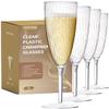 48 Plastic Champagne Flutes, Clear Disposable Plastic Champagne Glasses Reusable Wine Cocktail Cups for Home Daily Life Party Wedding Toasting Drinking Birthday,New Years Eve Party Supplies 2025 view 1
