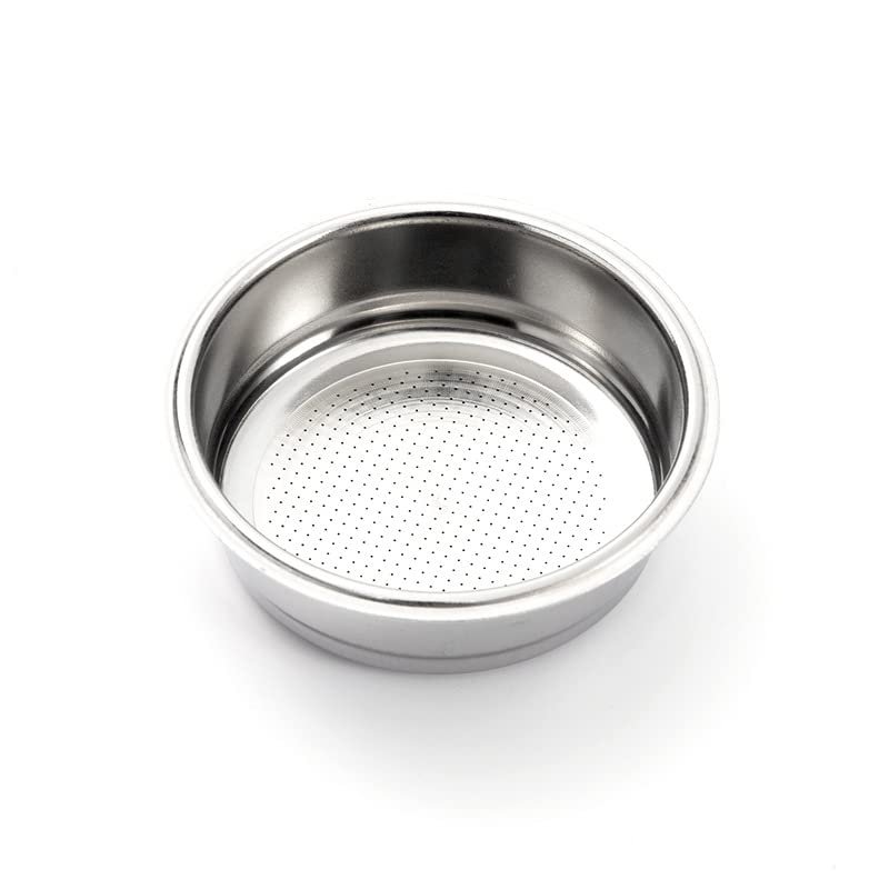 51mm Non Pressurized Filter Basket, Single Cup Sieve for 51mm Portafilter, 10 Grams of Powder Capacity