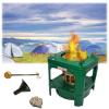 Green Portable Kerosene Stove Heater, Compact Camp Stove, 8 Core Outdoor Diesel Stove with Spare Core, for BBQ Cooking Camping Picnic Hiking view 1