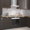 VEELIKE Mocha Brown Contact Paper for Cabinets Furniture 15.7''x118'' Thick Brown Wallpaper Peel and Stick Removable Waterproof Wall Paper Self Adhesive Vinyl for Bedroom Kitchen Counter Walls Shelves view 2