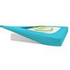 Silver Cotton Mattress Protector Encasement, Box Spring Cover Full Size - 100% Egyptian Cotton Wrap Around 4 Sides Bed Skirt Box Springs up to 26 - Full, Turquoise Blue view 2