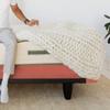 Silver Cotton Mattress Protector Encasement, Box Spring Cover Full Size - 100% Egyptian Cotton Wrap Around 4 Sides Bed Skirt Box Springs up to 26 - Full, Brick Red view 3