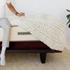 Silver Cotton Mattress Protector Encasement, Box Spring Cover Queen Size - 100% Egyptian Cotton Wrap Around 4 Sides Bed Skirt Box Springs up to 26 - Queen, Wine view 3