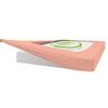 Silver Cotton Mattress Protector Encasement, Box Spring Cover TwinXL Size - 100% Egyptian Cotton Wrap Around 4 Sides Bed Skirt Box Springs up to 24 - TwinXL, Peach view 2