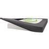 Silver Cotton Mattress Protector Encasement, Box Spring Cover Cal-King Size - 100% Egyptian Cotton Wrap Around 4 Sides Bed Skirt Box Springs up to 26 - Cal-King, Dark Grey view 2