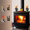 ABUNRO 6-Blade Wood Stove Fan, Heat Powered Stove Fan for Wood Burning Stove, Heat Powered fan, Wood Stove Accessories, Quiet Operation Circulating Warm Air for Large Room (6-Blade Wood Stove Fan) view 2