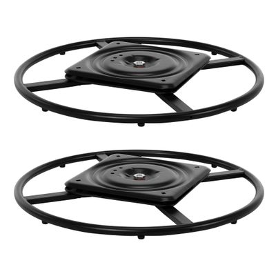 Skuehod 24" Replacement Ring Base w/Swivel for Recliner Chair Rocker Couch Sofa Seat Furniture,Recliner Rocker Swivel Base 360 Degree Set of 2