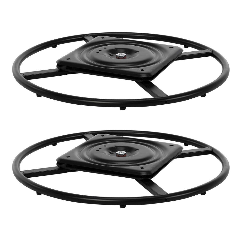 Skuehod 24" Replacement Ring Base w/Swivel for Recliner Chair Rocker Couch Sofa Seat Furniture,Recliner Rocker Swivel Base 360 Degree Set of 2