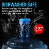 3 & 5 Gallon Water Jug Cap Reusable - Water Bottle Caps Fits 55mm Bottles,Silicone Non- Spill Lids for Anti-Splash (6 Pack) view 3