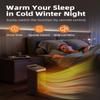 BREEZOME Space Heater, 1500W Fast Heating Heaters for Indoor Use, Portable Ceramic Electric Heaters for Home with Thermostat, 90 Oscillating, Remote view 4