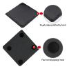 24 Pack Square Slate Drink Coasters, VIBRATITE 4 Inch Black Slate Stone Coasters Bulk Cup Coaster Laser Engraving Blanks with Anti-Scratch Bottom for Drink Coffee Bar Kitchen Home Decor view 3