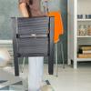 LiGuVCY 2 Step Ladder Folding Ladder Stool, Anti-Slip Folding Step Stool Ladder with Expanded Pedal,for Home and Office Use, Kitchen Step Stool 330lb Capacity, Black view 4