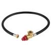 Fuel Propane Gas Portable Stove Replacement 27.5" Regulator with Hose view 1
