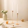 Candle Holder Modern Minimalist Metal Conical Candle Holder, 3-Piece Home Dining Table Decorations view 2