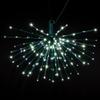 Vickerman 160Lt x 24" Green Starburst Pure White Twinkle 5mm LED Lights. view 2