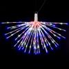 Vickerman 240Lt x 32" White Starburst Blue 5mm LED Lights. view 3