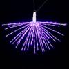 Vickerman 240Lt x 32" White Starburst Purple 5mm LED Lights. view 2