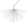 Vickerman 240Lt x 32" White Starburst Yellow 5mm LED Lights. view 1
