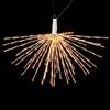 Vickerman 240Lt x 32" White Starburst Yellow 5mm LED Lights. view 2