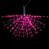 Vickerman 240Lt x 32" Green Starburst Pink 5mm LED Lights. view 2