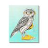 Stupell Industries Owl Wearing Yellow Sneakers Headphones Retro Pattern, Design by Amelie Legault view 1