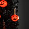 Northlight Jack O' Lantern Halloween Bubble Lights - 6' - Black Wire - 7ct view 2