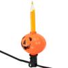 Northlight Jack O' Lantern Halloween Bubble Lights - 6' - Black Wire - 7ct view 3