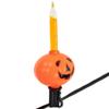 Northlight Jack O' Lantern Halloween Bubble Lights - 6' - Black Wire - 7ct view 4