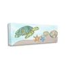 Stupell Industries Green Turtle Swimming Starfish Shells Sea Life, Design by Katie Doucette view 2