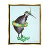 Stupell Industries Kiwi Bird Swimming Tube Flippers Summertime Illustration, Design by Amelie Legault view 1