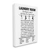 Stupell Industries Laundry Room Word Search Lost Socks Hanging, Design by Lettered and Lined view 2