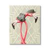 Stupell Industries Pink Flamingos Intertwining Vintage Hats Shapes Design, Design by Amelie Legault view 1