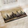 BLACK FOREST DECOR Woodland Mist Floor Mat, Decorative Accent, 3'W x 2'L view 1