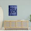 Stupell Industries Find Your Anchor Ocean Theme Anchor Text, Design by Daphne Polselli view 3