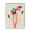 Stupell Industries Pink Flamingos Intertwining Vintage Hats Shapes Design, Design by Amelie Legault view 1