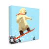Stupell Industries Polar Bear Snowboarding Catching Air Winter Sports, Design by Noah Bay view 2