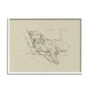 Stupell Industries Peaceful Resting Labrador Dog Pencil Sketch Drawing, Design by Ethan Harper view 1