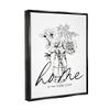 Stupell Industries Home Happy Place Flower Blossoms Jar Bouquet, Design by Lettered and Lined view 2