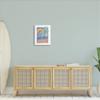 Stupell Industries Whimsical Rainbow Over Beach Tropical Palm Tree, Design by Valerie Wieners view 3
