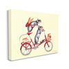 Stupell Industries Mice On Bicycle Carrying Picnic Lunch Bread Cheese, Design by Amelie Legault view 2