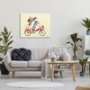 Stupell Industries Mice On Bicycle Carrying Picnic Lunch Bread Cheese, Design by Amelie Legault view 3
