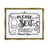 Stupell Industries Seat Yourself Vintage Style Bathroom Toilet Design, Design by Lettered and Lined view 1