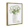 Stupell Industries White Tulips Rustic Country Jar Falling Blooms, Design by Cindy Jacobs view 2
