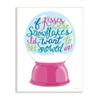 Stupell Industries Romantic Snowflake Kisses Snow Globe Winter Quote, Design by Kamdon Kreations view 1