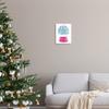 Stupell Industries Romantic Snowflake Kisses Snow Globe Winter Quote, Design by Kamdon Kreations view 2