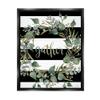 Stupell Industries Gather Calligraphy Stripes Pattern Wreath Botanicals Leaves, Design by Cindy Jacobs view 1