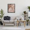 Stupell Industries Modern Brown Intertwining Lines Stripes Watercolor Detail, Design by Grace Popp view 3