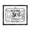 Stupell Industries Seat Yourself Vintage Style Bathroom Toilet Design, Design by Lettered and Lined view 1