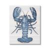 Stupell Industries Detailed Blue Lobster Starfish Botanical Motif Panels, Design by Darlene Seale view 1